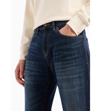 Armani Exchange Blue Slim Jeans