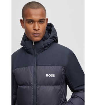 BOSS Cappotto Hamar blu scuro