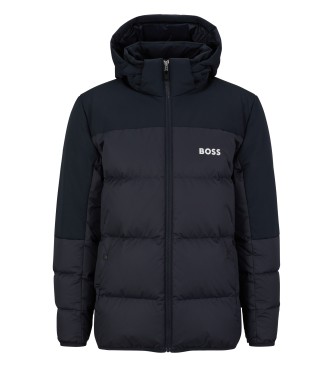 BOSS Cappotto Hamar blu scuro