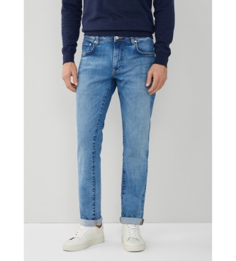 Hackett London Jeans Weiches Blau