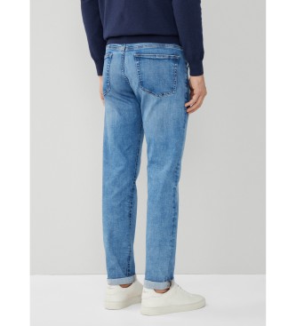 Hackett London Jeans Weiches Blau