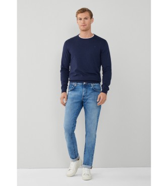 Hackett London Jeans Weiches Blau