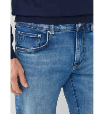 Hackett London Jeans Weiches Blau