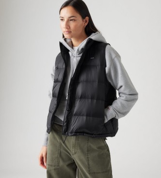 Levi's Gilet comprimibile Polly nero