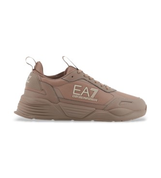 EA7 Brown running shoes