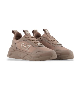 EA7 Brown running shoes