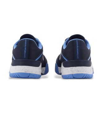 EA7 Chaussures de tennis bleu marine