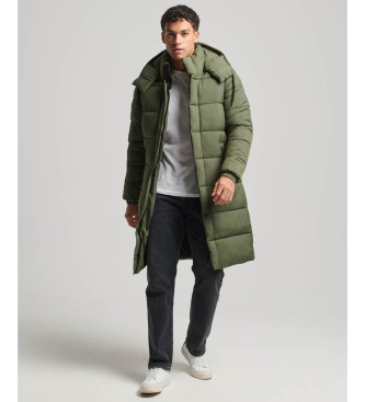 Superdry Cappotto trapuntato ripstop verde