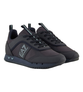 EA7 Sapatos Cordura preto e branco preto