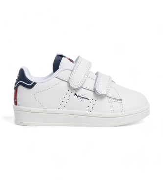 Pepe Jeans Player Air Bk wit leren schoenen