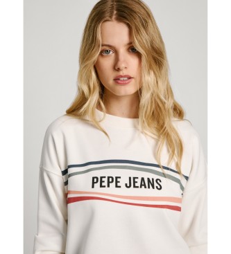 Pepe Jeans Edeline Sweatshirt Hvid