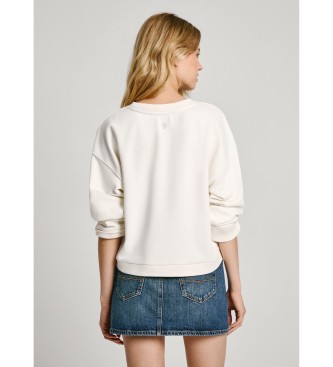 Pepe Jeans Edeline Sweatshirt Hvid