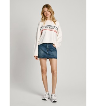 Pepe Jeans Edeline Sweatshirt Hvid