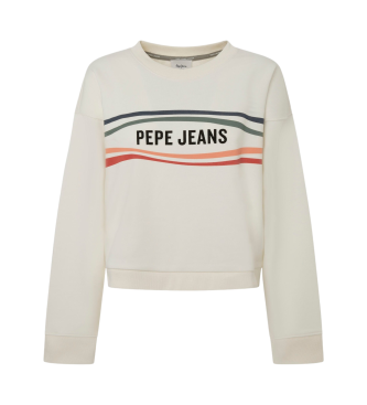 Pepe Jeans Edeline Sweatshirt Hvid