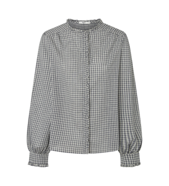 Pepe Jeans Blusa Ora Checks azul-marinho