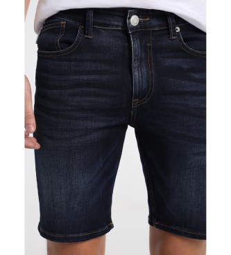 Six Valves Mrkebl bermudashorts i denim