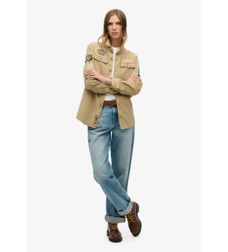 Superdry Beige Scout-skjorta