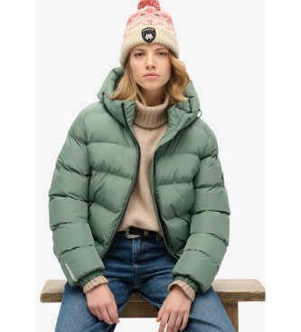 Superdry Bonnet tricot Aprs Ski  rose