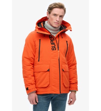 Superdry Ultimate Emb Windbreaker-jacka orange