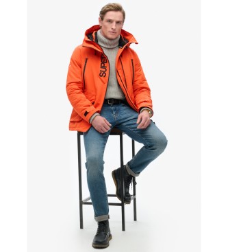 Superdry Ultimate Emb Windbreaker-jacka orange