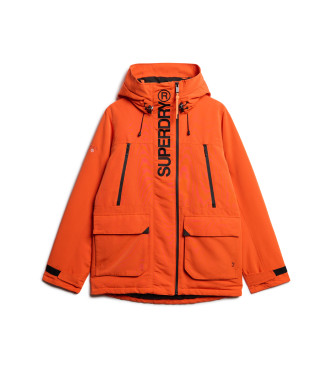 Superdry Ultimate Emb Windbreaker-jacka orange