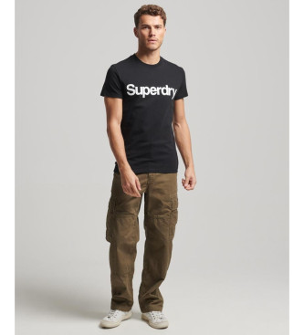 Superdry Core Logo Classic T-shirt czarny