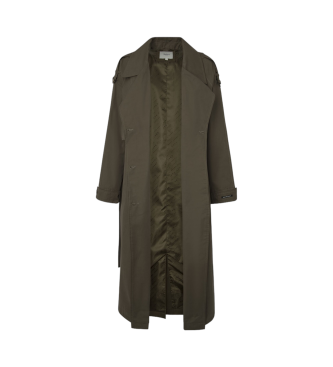 Pepe Jeans Trench-coat vert Bianca