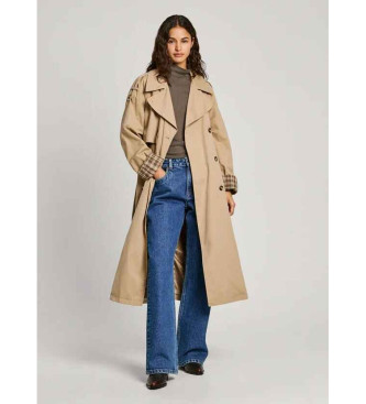 Pepe Jeans Bianca Beige Trenchcoat