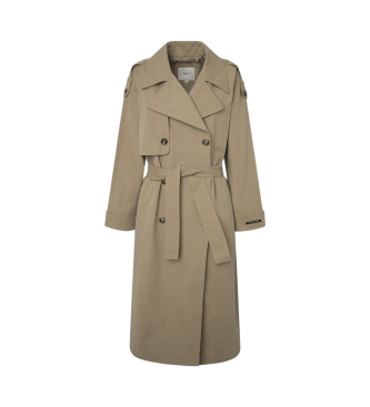 Pepe Jeans Bianca Beige Trenchcoat