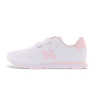 New Balance Scarpe da ginnastica bianche 500 con chiusura a strappo