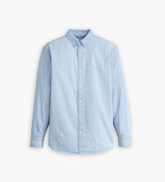 Levi's Camisa abotonada autntica azul