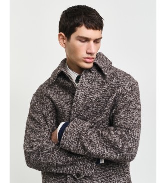 Gant Cappotto in lana marrone