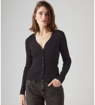 Levi's Schwarze Tulpen-Strickjacke