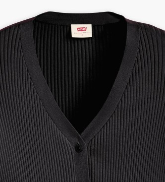 Levi's Schwarze Tulpen-Strickjacke