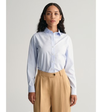 Gant Regular Fit bl poplin-skjorte