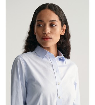 Gant Regular Fit bl poplin-skjorte