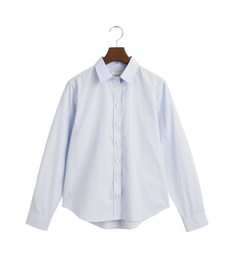 Gant Regular Fit bl poplin-skjorte