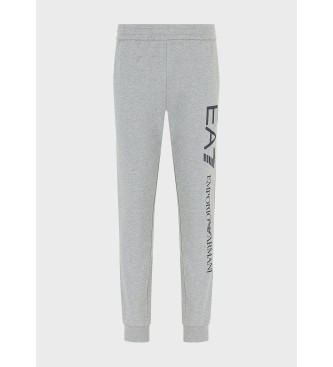 EA7 Logo Series Coft Pantalon gris