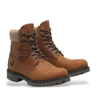 Timberland Botas de piel Botas 6 Inch Premium Waterproof marrn