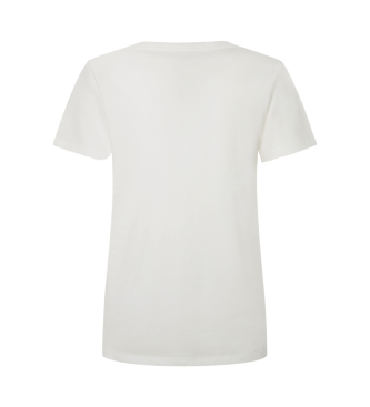 Pepe Jeans T-shirt Fiore biały