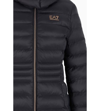 EA7 Cappotto caban nero