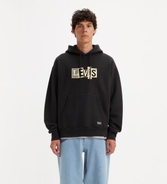 Levi's Skateboard hoodie svart