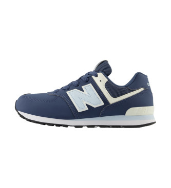 New Balance Leren sneakers 574 Core navy