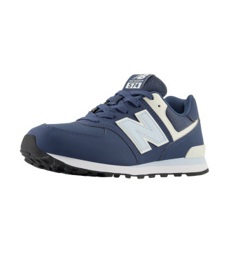 New Balance Leather Sneakers 574 Core navy