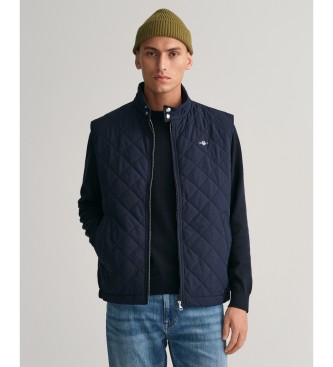 Gant Windcheater quiltet windcheater-vest marinebl