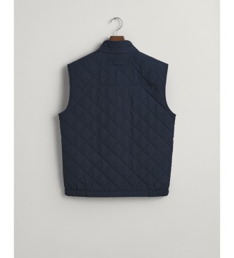 Gant Windcheater quiltet windcheater-vest marinebl