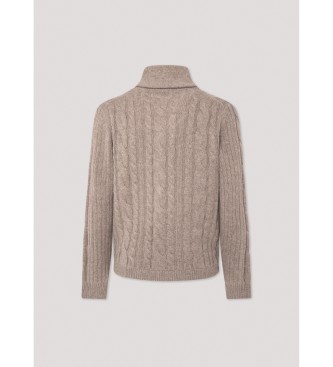 Hackett London Merino beige cardigan