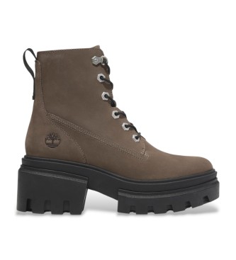 Timberland Stivaletto Everleigh Mid con lacci Marrone medio Nubuck tortora