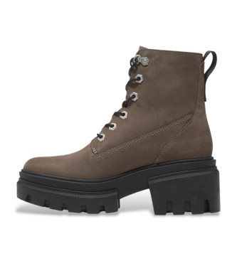 Timberland Stivaletto Everleigh Mid con lacci Marrone medio Nubuck tortora