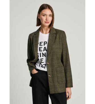 Pepe Jeans Blazer verde Daisy